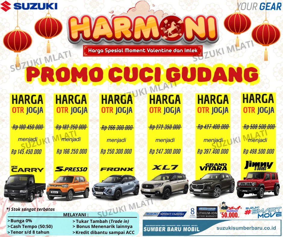 promo cuci gudang suzuki